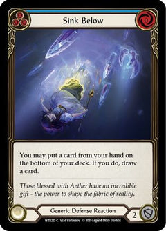 Sink Below (Blue) (WTR217) [Welcome to Rathe] 1st Edition - Deck Out Gaming
