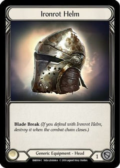 Ironrot Helm (RNR004) [Hero Deck: Rhinar] 1st Edition - Deck Out Gaming
