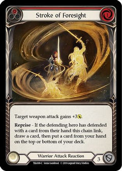 Stroke of Foresight (Red) (TEA009) [Hero Deck: Dorinthea] 1st Edition - Deck Out Gaming