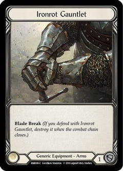 Ironrot Gauntlet (RNR006) [Hero Deck: Rhinar] 1st Edition - Deck Out Gaming