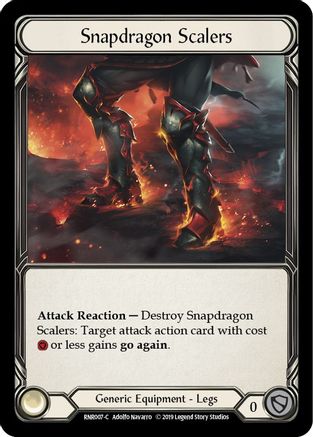 Snapdragon Scalers (RNR007) [Hero Deck: Rhinar] 1st Edition - Deck Out Gaming