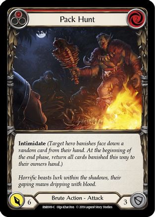 Pack Hunt (Red) (RNR009) [Hero Deck: Rhinar] 1st Edition - Deck Out Gaming