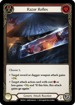 Razor Reflex (Red) (TEA016) [Hero Deck: Dorinthea] 1st Edition - Deck Out Gaming