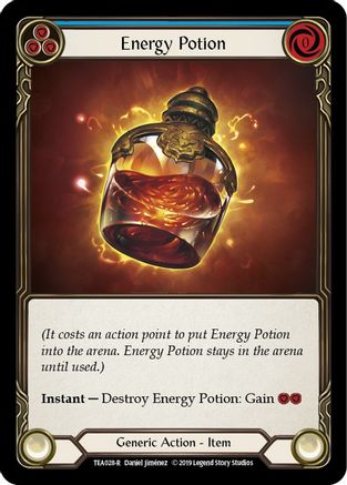 Energy Potion (TEA028) [Hero Deck: Dorinthea] 1st Edition - Deck Out Gaming