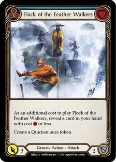 Flock of the Feather Walkers (Blue) (RNR027) [Hero Deck: Rhinar] 1st Edition - Deck Out Gaming