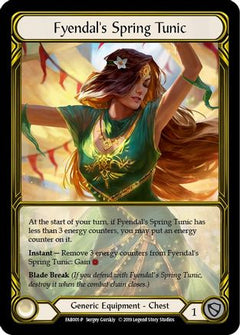 Fyendal's Spring Tunic (Golden) - FAB001 (FAB001) [Flesh and Blood: Promo Cards] 1st Edition Cold Foil - Deck Out Gaming