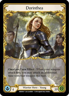 Dorinthea - HER008 (HER008) [Flesh and Blood: Promo Cards] 1st Edition Rainbow Foil - Deck Out Gaming