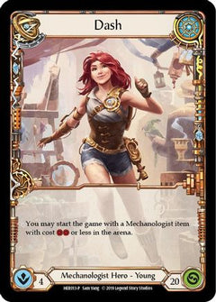 Dash - HER013 (HER013) [Flesh and Blood: Promo Cards] 1st Edition Rainbow Foil - Deck Out Gaming