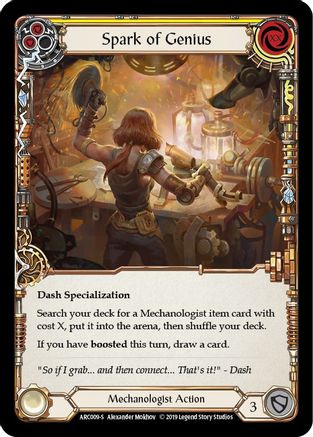 Spark of Genius (ARC009) [Arcane Rising] 1st Edition - Deck Out Gaming