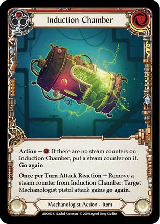 Induction Chamber (ARC010) [Arcane Rising] 1st Edition Rainbow Foil - Deck Out Gaming