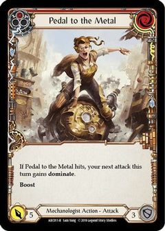 Pedal to the Metal (Red) (ARC011) [Arcane Rising] 1st Edition - Deck Out Gaming