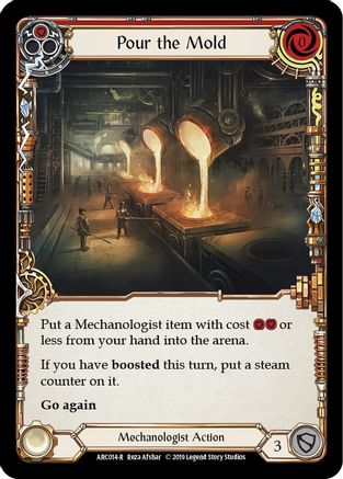Pour the Mold (Red) (ARC014) [Arcane Rising] 1st Edition - Deck Out Gaming