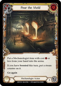 Pour the Mold (Yellow) (ARC015) [Arcane Rising] Unlimited Edition Rainbow Foil - Deck Out Gaming