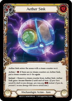 Aether Sink (ARC017) [Arcane Rising] 1st Edition Rainbow Foil - Deck Out Gaming