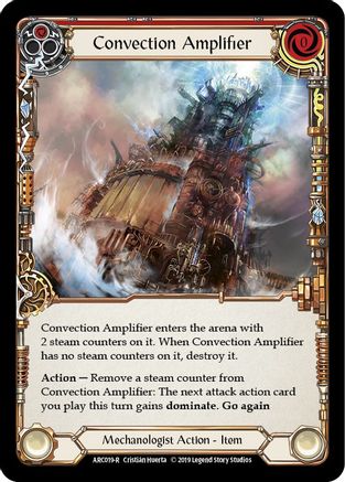 Convection Amplifier (ARC019) [Arcane Rising] 1st Edition Rainbow Foil - Deck Out Gaming