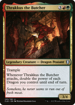 Thrakkus the Butcher (295) [Commander Legends: Battle for Baldur's Gate] - Deck Out Gaming
