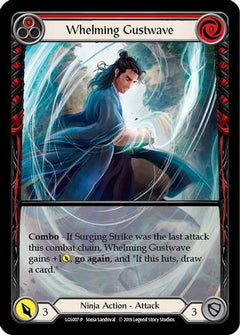 Whelming Gustwave (Red) - LGS007 (LGS007) [Flesh and Blood: Promo Cards] 1st Edition - Deck Out Gaming