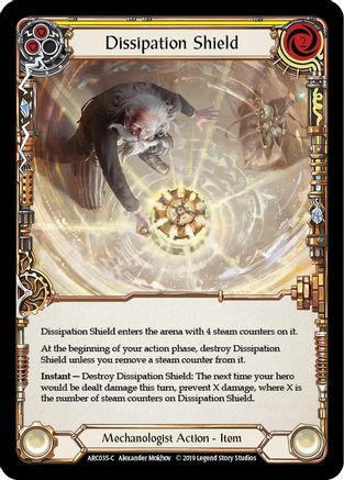 Dissipation Shield (ARC035) [Arcane Rising] Unlimited Edition Rainbow Foil - Deck Out Gaming