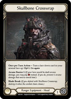 Skullbone Crosswrap (ARC041) [Arcane Rising] Unlimited Edition Rainbow Foil - Deck Out Gaming