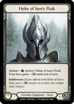 Helm of Isen's Peak (BVO004) [Hero Deck: Bravo] 1st Edition - Deck Out Gaming