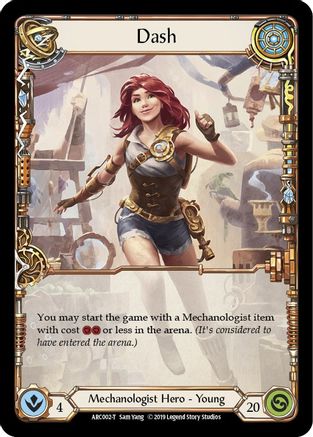 Dash // Teklo Plasma Pistol (ARC002) [Arcane Rising] Unlimited Edition - Deck Out Gaming