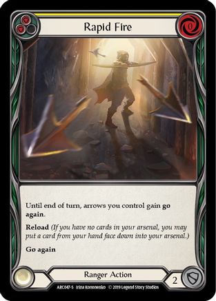 Rapid Fire (ARC047) [Arcane Rising] Unlimited Edition - Deck Out Gaming