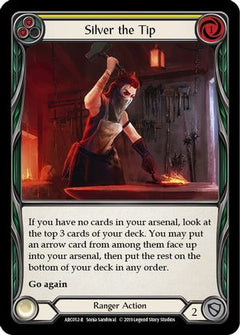 Silver the Tip (Yellow) (ARC052) [Arcane Rising] 1st Edition - Deck Out Gaming