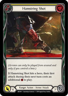Hamstring Shot (Yellow) (ARC061) [Arcane Rising] Unlimited Edition Rainbow Foil - Deck Out Gaming