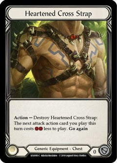 Heartened Cross Strap (KSU006) [Hero Deck: Katsu] 1st Edition - Deck Out Gaming