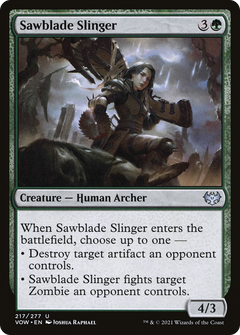 Sawblade Slinger (217) [Innistrad: Crimson Vow] - Deck Out Gaming