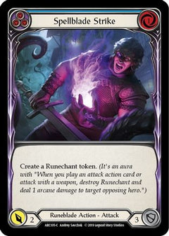 Spellblade Strike (Blue) (ARC105) [Arcane Rising] Unlimited Edition - Deck Out Gaming