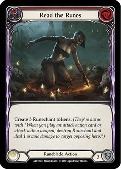 Read the Runes (Red) (ARC109) [Arcane Rising] Unlimited Edition - Deck Out Gaming
