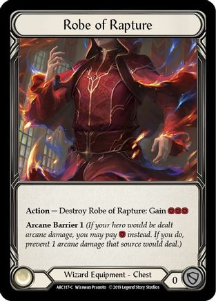 Robe of Rapture (ARC117) [Arcane Rising] Unlimited Edition - Deck Out Gaming