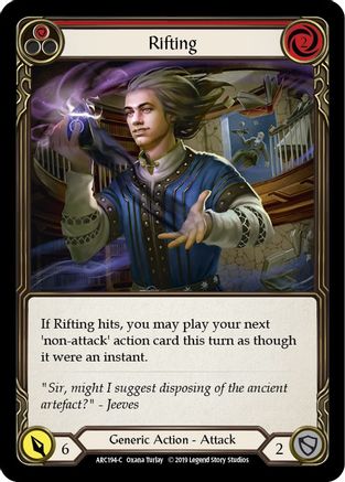 Rifting (Red) (ARC194) [Arcane Rising] Unlimited Edition - Deck Out Gaming
