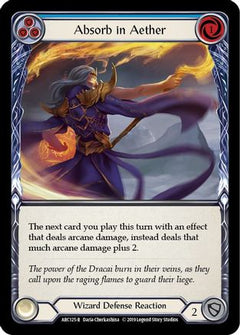 Absorb in Aether (Blue) (ARC125) [Arcane Rising] 1st Edition - Deck Out Gaming