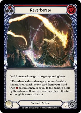 Reverberate (Red) (ARC138) [Arcane Rising] Unlimited Edition - Deck Out Gaming