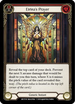 Eirina's Prayer (Red) (ARC173) [Arcane Rising] Unlimited Edition Rainbow Foil - Deck Out Gaming