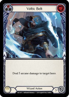Voltic Bolt (Red) (ARC147) [Arcane Rising] 1st Edition Rainbow Foil - Deck Out Gaming