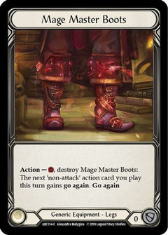 Mage Master Boots (ARC154) [Arcane Rising] 1st Edition Cold Foil - Deck Out Gaming