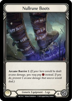 Nullrune Boots (ARC158) [Arcane Rising] Unlimited Edition - Deck Out Gaming