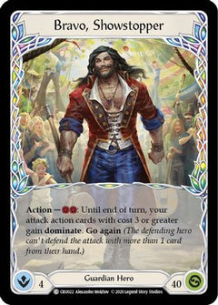 Bravo, Showstopper (CRU022) [Crucible of War] Unlimited Edition - Deck Out Gaming