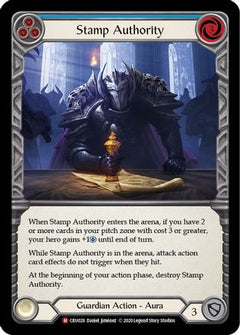 Stamp Authority (CRU028) [Crucible of War] Unlimited Edition - Deck Out Gaming