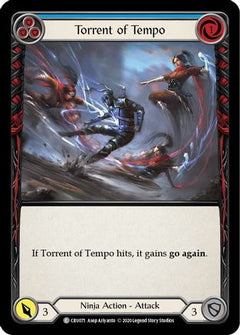 Torrent of Tempo (Blue) (CRU071) [Crucible of War] Unlimited Edition - Deck Out Gaming