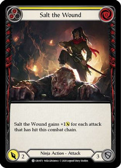 Salt the Wound (CRU073) [Crucible of War] 1st Edition Rainbow Foil - Deck Out Gaming