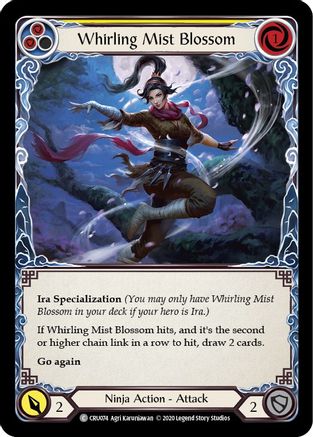 Whirling Mist Blossom (CRU074) [Crucible of War] Unlimited Edition - Deck Out Gaming