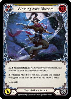 Whirling Mist Blossom (CRU074) [Crucible of War] Unlimited Edition Rainbow Foil - Deck Out Gaming