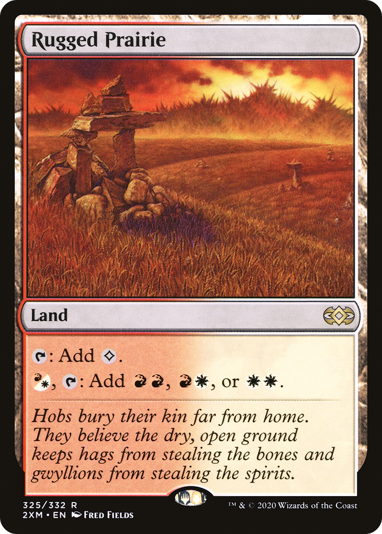 Rugged Prairie (325) [Double Masters] - Deck Out Gaming