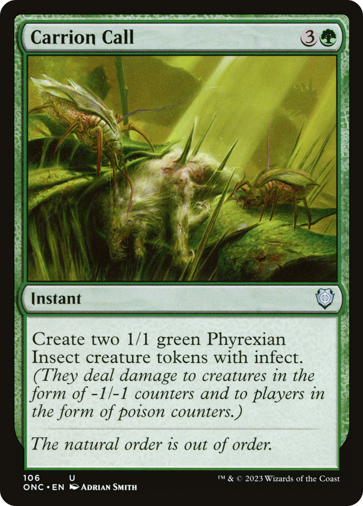 Carrion Call (106) [Commander: Phyrexia: All Will Be One] - Deck Out Gaming