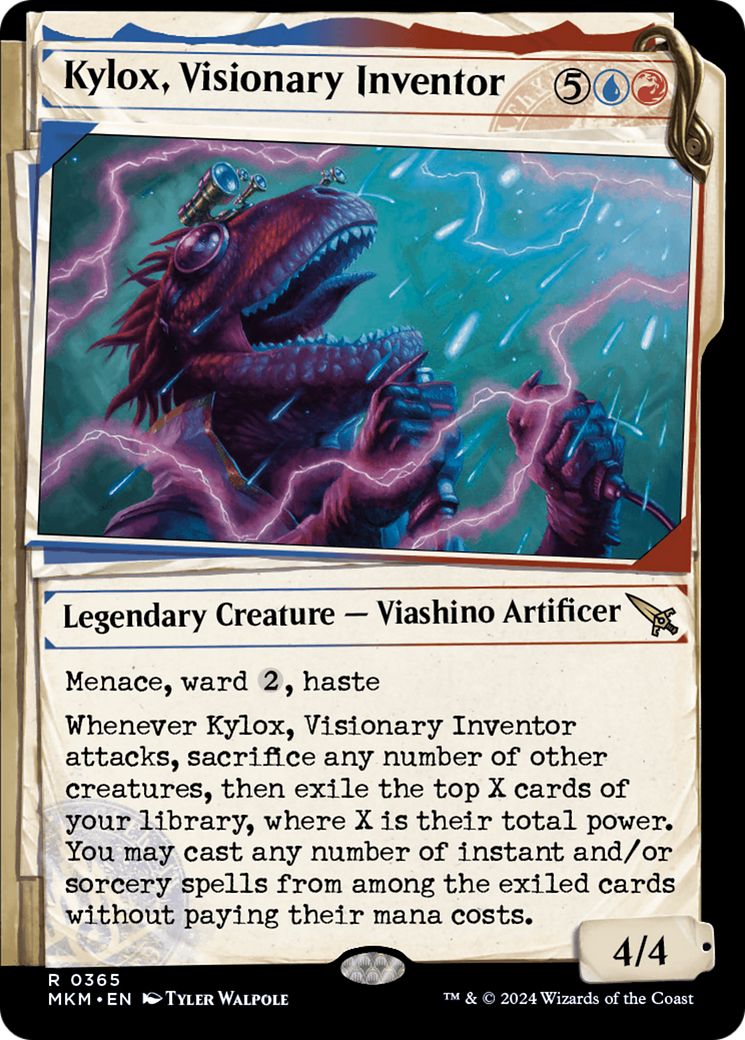 Kylox, Visionary Inventor (Showcase) (365) [Murders at Karlov Manor] foil - Deck Out Gaming