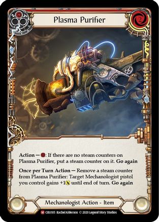 Plasma Purifier (CRU105) [Crucible of War] 1st Edition Rainbow Foil - Deck Out Gaming